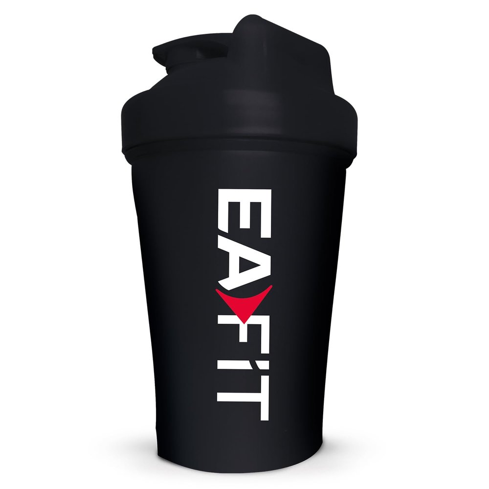 Protein Shaker - 400 mL BPA-Free - Stainless Steel Mixing Ball - Leakproof
