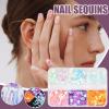 Holographic Heart Glitter Sequins for Nail Art, 6 Colors view 2