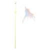 TOYANDONA Interactive Feather Wand Cat Toy with Kitten Design view 1