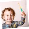 Kids' Toothbrushes, 3-Pack, Rotating PP, for School Enrollment Decor view 4