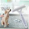 CIYODO Double Row Pet Grooming Brush for Dogs and Cats view 4