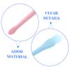 4-Piece Double-Ended Silicone Facial Mask Brushes with Spoon view 3