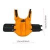 VERDANVERSE Adjustable Dog Life Jacket with Handle for Pool Swimming, Bright Color, Small and Medium Dogs view 2