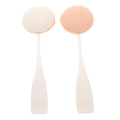8 Double-Sided Powder Puffs, Sponge and Plastic
