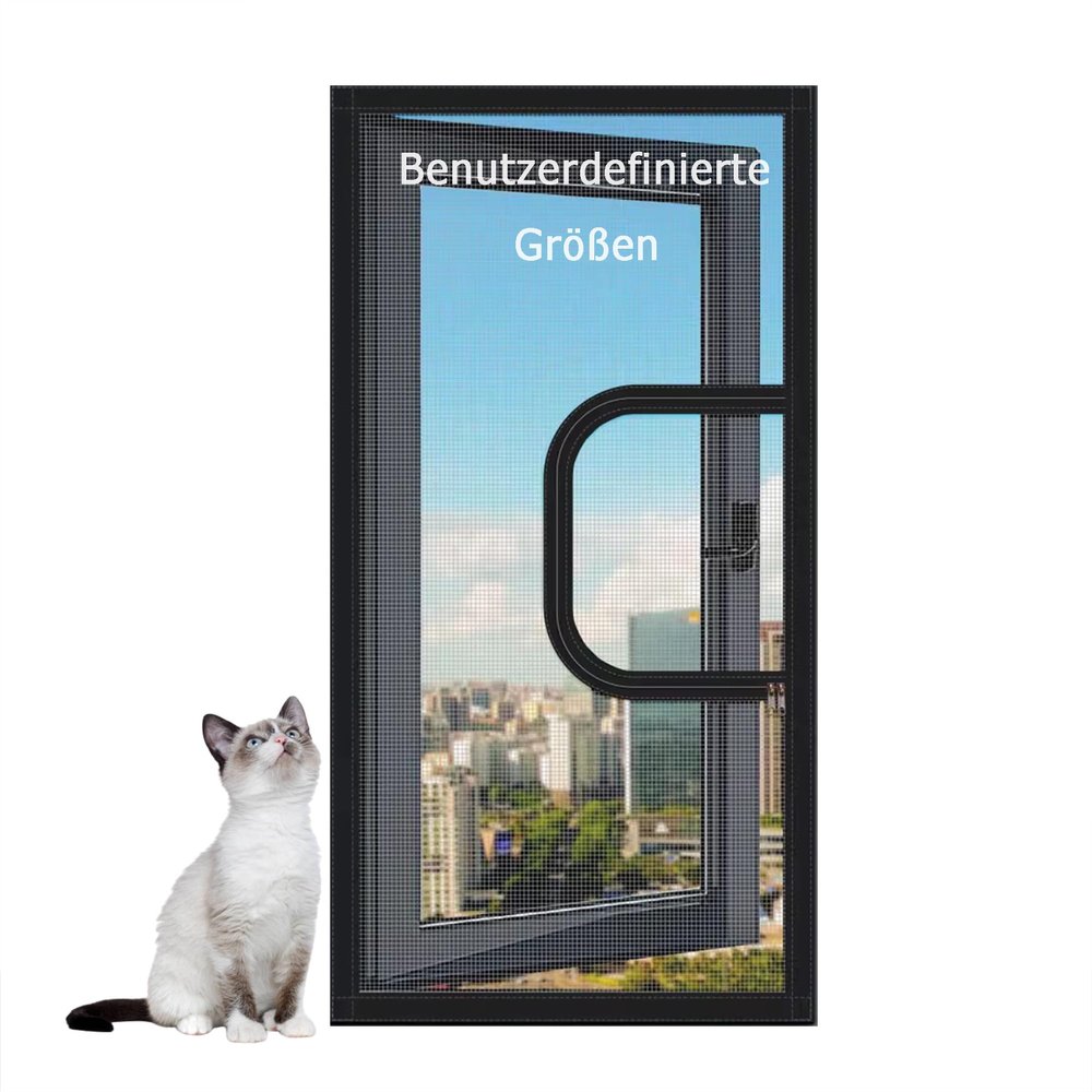DUOLEH Custom Window Insect Screen Cat Net