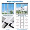 DUOLEH Custom Window Insect Screen Cat Net view 3