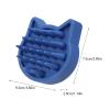 Pet Bath and Grooming Brush with Soft Silicone Bristles view 2