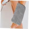 minkissy 6-Piece Superfine Fiber Makeup Remover and Exfoliating Shower Gloves view 4
