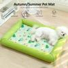 BANTASE Water-Filled Cooling Mat for Cats and Dogs, Self-Cooling, Waterproof and Non-Slip, Gray, S view 3