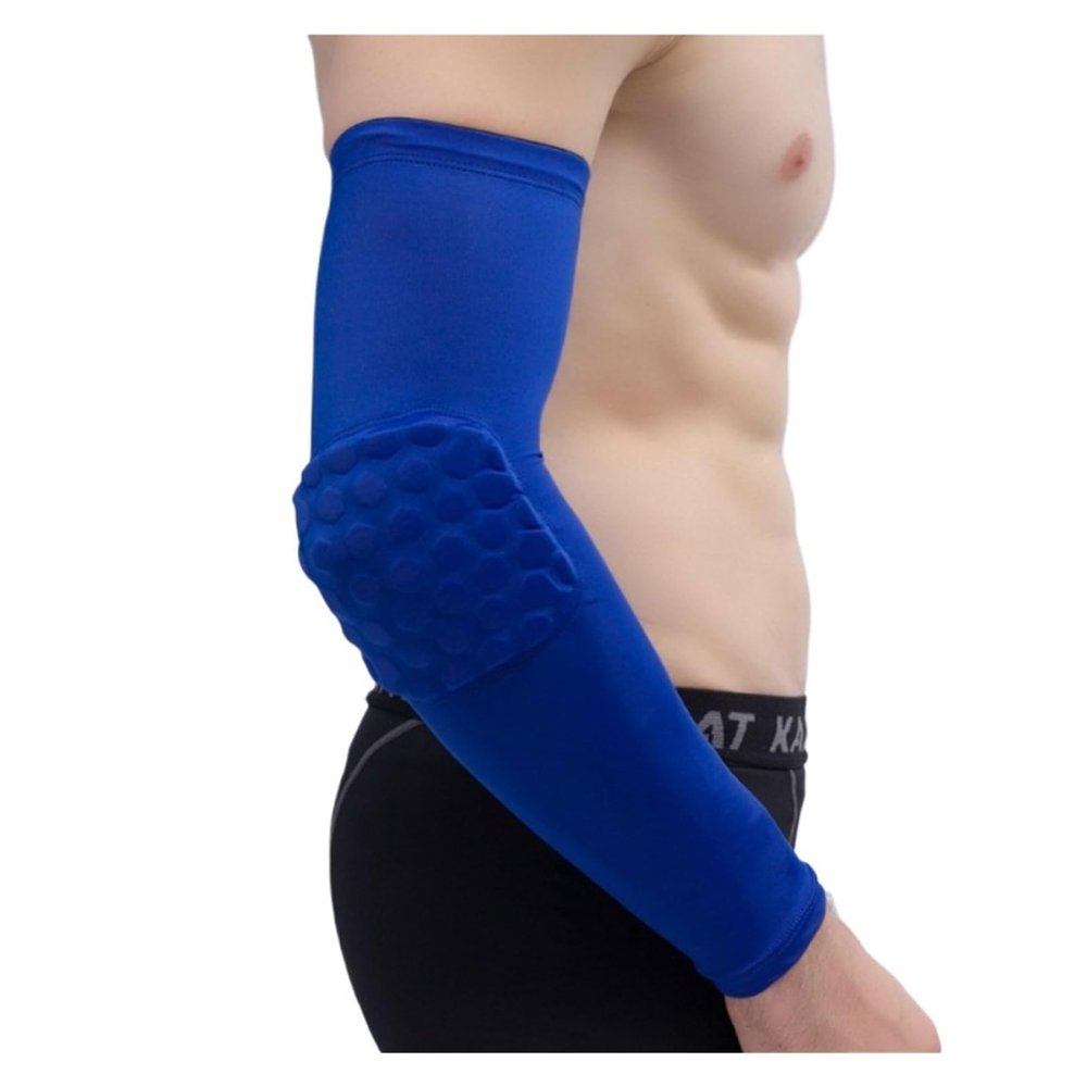 YGMNQAL 2-Pack Elbow Supports, Sapphire, Size S