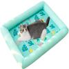 BANTASE Cooling Mat for Cats, 45 x 33, Thick Cooling Mat for Small Dogs, Cats, Rabbits, and Guinea Pigs (Green, M) view 1