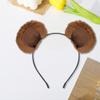 Vobumix Brown Bear Ear Headband view 2