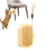 Corner Wall Cat Scratcher - Self-Care Brush view 3