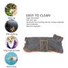 SUNGOOYUE Dog Bathrobe, Full-Wrap, Quick-Drying Soft Polyester Robe for Bathing, Pool, Home, and Pet Grooming (Size S) view 4
