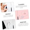 Hearing Aid Cleaning Brushes, 8-Pack, ABS, Black view 3