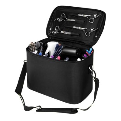 OZLCUA Professional Barber Tool Organizer Bag, Large Capacity, Salon and Travel Case (S)