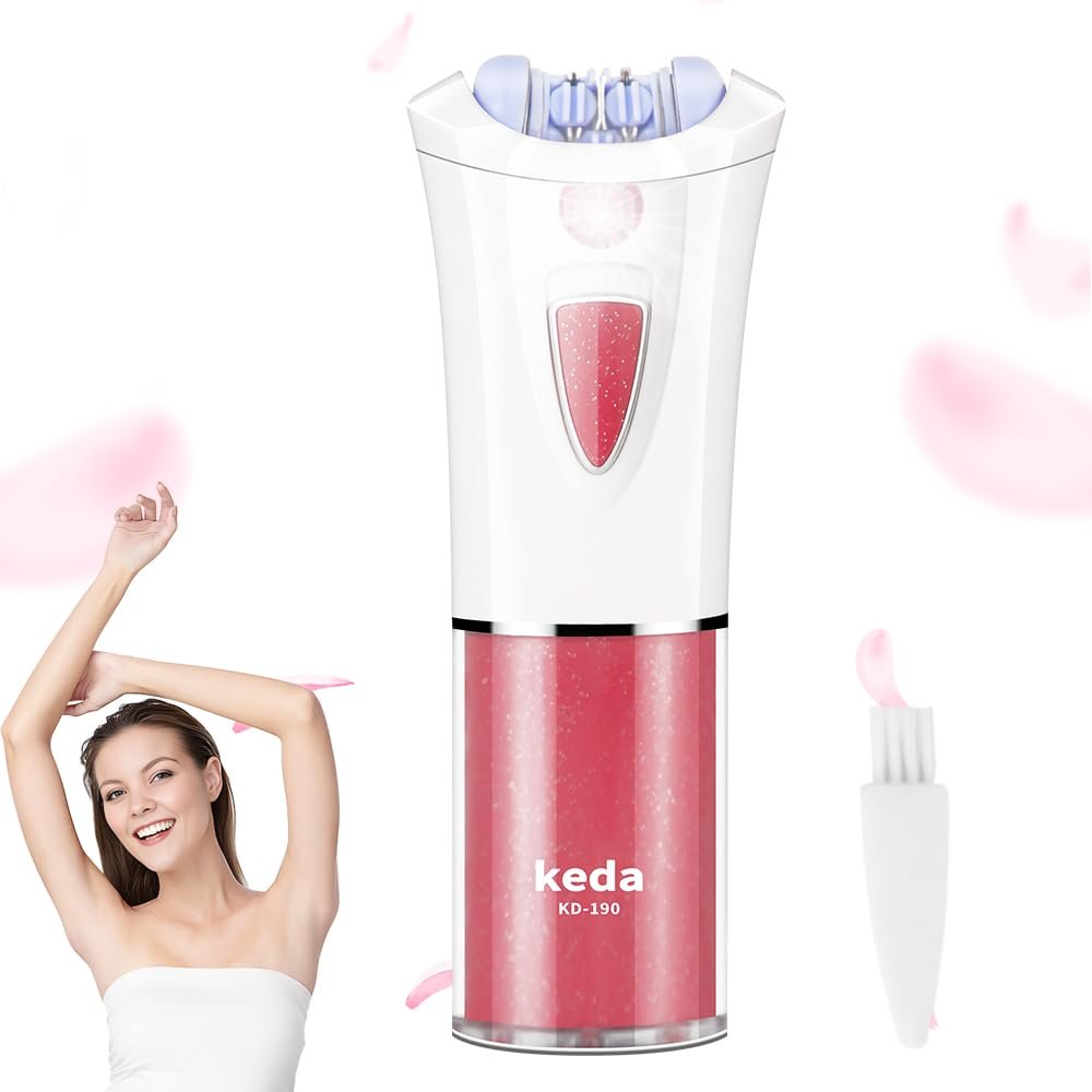 Women's Epilator, Facial Hair Remover with LED Light-12
