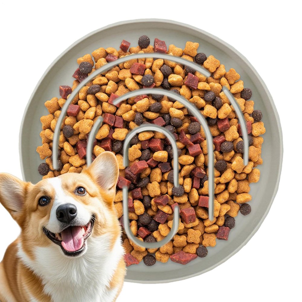 Cat Slow Feeder Bowl