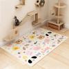 DUYULIANG Waterproof Pet Feeding Mat, Non-Slip Dog & Cat Floor Mat, 4 mm Thick, 100 x 200 cm view 1