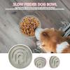 Slow Feeder Dog Bowl, Silicone Puzzle Bowl view 2