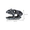 VANZACK Aquarium Dinosaur Skull Resin Decoration and Fish Tank Hideout view 2