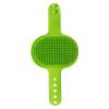 Adjustable Silicone Cat Hair Brush for Dry and Wet Grooming view 1