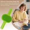 Adjustable Silicone Cat Hair Brush for Dry and Wet Grooming view 4