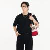 Danish Flag Printed Pet Shoulder Bag for Small Dogs and Cats, Shopping and Travel, Dual-Purpose Bag view 3