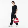 Danish Flag Printed Pet Shoulder Bag for Small Dogs and Cats, Shopping and Travel, Dual-Purpose Bag view 4