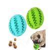 Dog Toy, 2 Pack, Dental Care, Treat Dispenser (Blue/Green) view 1