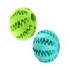 Dog Toy, 2 Pack, Dental Care, Treat Dispenser (Blue/Green) view 4