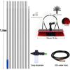Telescopic Cleaning Brush with Soap Dispenser for Solar Panels, Windows and Vehicles view 4