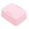 Garneck PP Wipes Box, Compact Wet Wipe Container with Easy-Dispensing Design for Nursery and Office, Pink view 1
