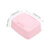 Garneck PP Wipes Box, Compact Wet Wipe Container with Easy-Dispensing Design for Nursery and Office, Pink view 2