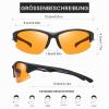 Okany 2-Pack Blue Light Blocking Glasses for Women and Men, Gaming Glasses, Black PC view 2
