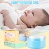 Baby Powder Storage Container with Puff view 2