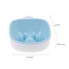 CIYODO 2-Pack Slanted Slow-Feeder Dog Bowls with Hanging Design and Anti-Tip Protection view 2