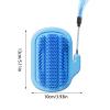 Cat Corner Wall Scratcher with Catnip-Infused Comb Brush view 2