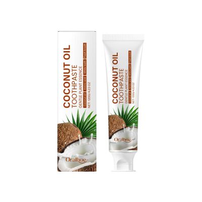 KLYso Coconut Oil Shine Toothpaste, Family Oral Care (2 Count)
