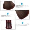 SAFIGLE Barber Brush with Wooden Handle and Soft Solid-Wood Bristles view 3