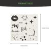 Halloween Temporary Body Stickers, 10-Piece PVC Set view 2