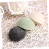 White Konjac Facial Cleansing Sponge, Gentle Exfoliation view 3