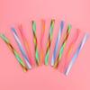 Interactive Multicolor Foldable Feather Cat Toy Set, 10 Pieces view 1