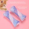 Interactive Multicolor Foldable Feather Cat Toy Set, 10 Pieces view 3