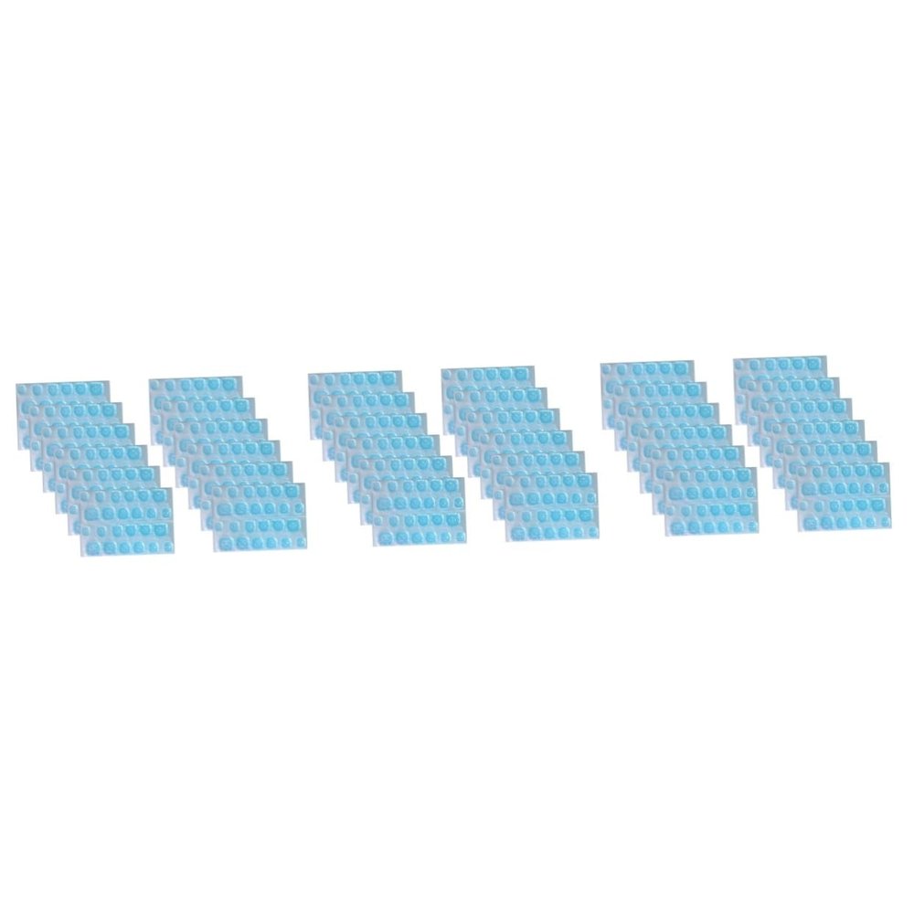 CALLARON 3-Pack Blue Jelly Nail Adhesive Tabs, 90 Sheets