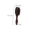 Beard Brush with Curved Handle, Coffee view 2