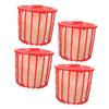 BESTonZON Parrot Nesting Aid for Birds - Washable Plastic and Jute, 4 Pieces view 1