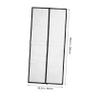 Toddmomy Zipper Screen Door for Cats and Small Pets, Heavy-Duty ABS Construction, Breathable Mesh Insect Screen for Windows and Doors view 2