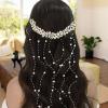 Pearl Hair Comb, Bridal Hair Accessory, White, 22.8 Inches, 1 Piece view 4