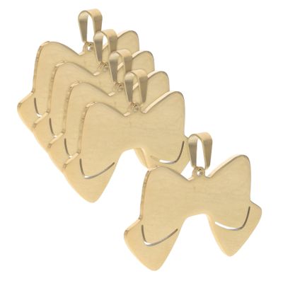 Toddmomy Dog ID Tags - 5 Pack Bow Shape